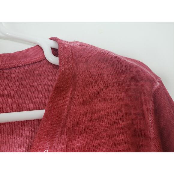 (Ju) Gina Benotti Top Women’s Cardigan Size M Coral Roll Tap Fairycore Germany - Picture 7 of 9